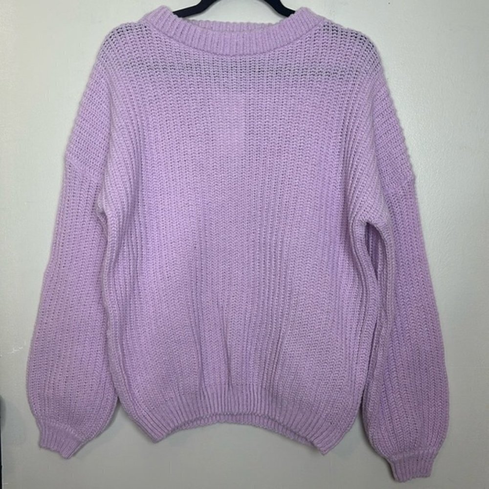 Lavender Crew Neck Sweater